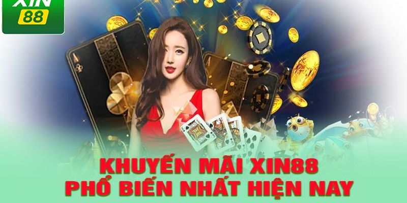 Đa dạng các chương trình khuyến mãi tại nhà cái XIN88